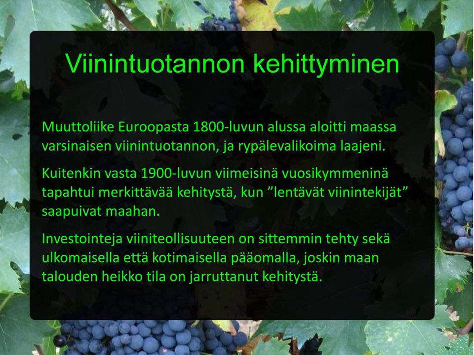 Kuitenkin vasta 1900-luvun viimeisinä vuosikymmeninä tapahtui merkittävää kehitystä, kun lentävät