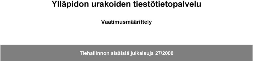 Vaatimusmäärittely