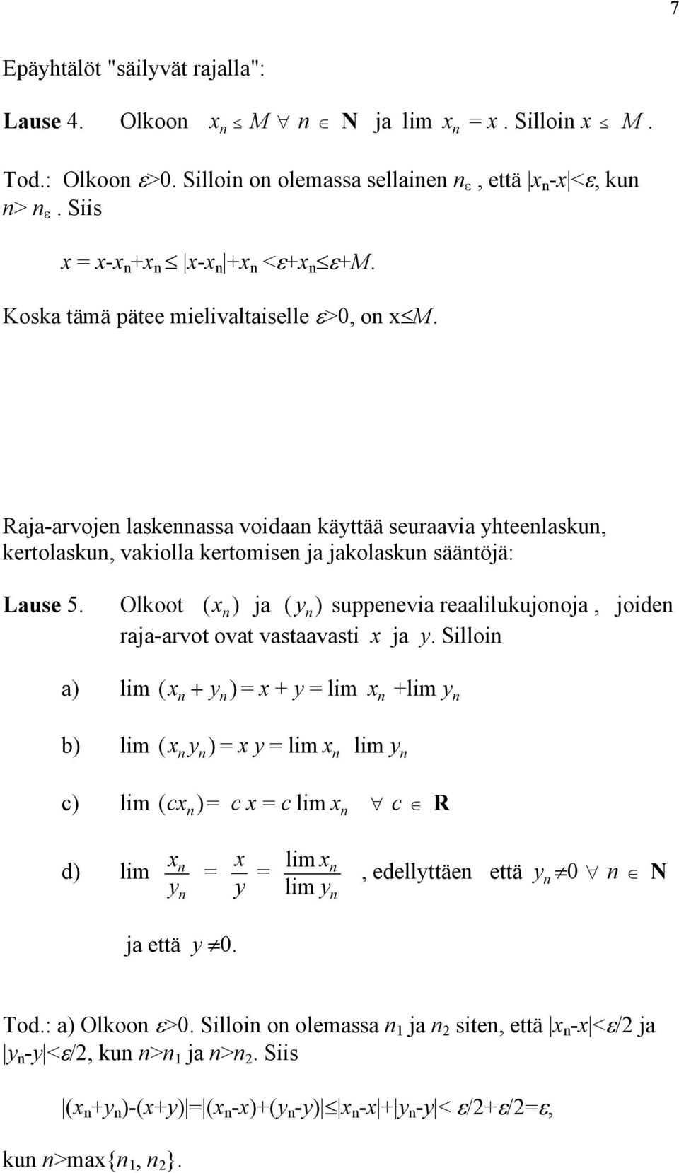 Oloot ( x ) j ( y ) suppeevi reliluujooj, joide rj-rvot ovt vstvsti x j y.