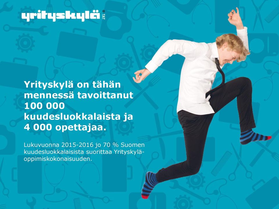 Lukuvuonna 2015-2016 jo 70 % Suomen