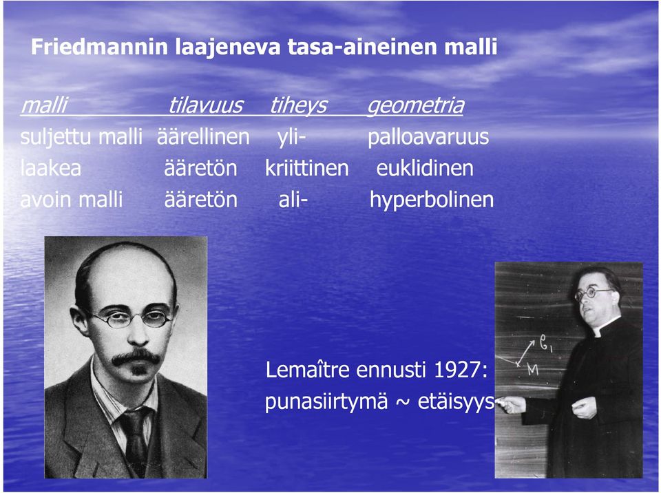 palloavaruus laakea ääretön kriittinen euklidinen avoin malli
