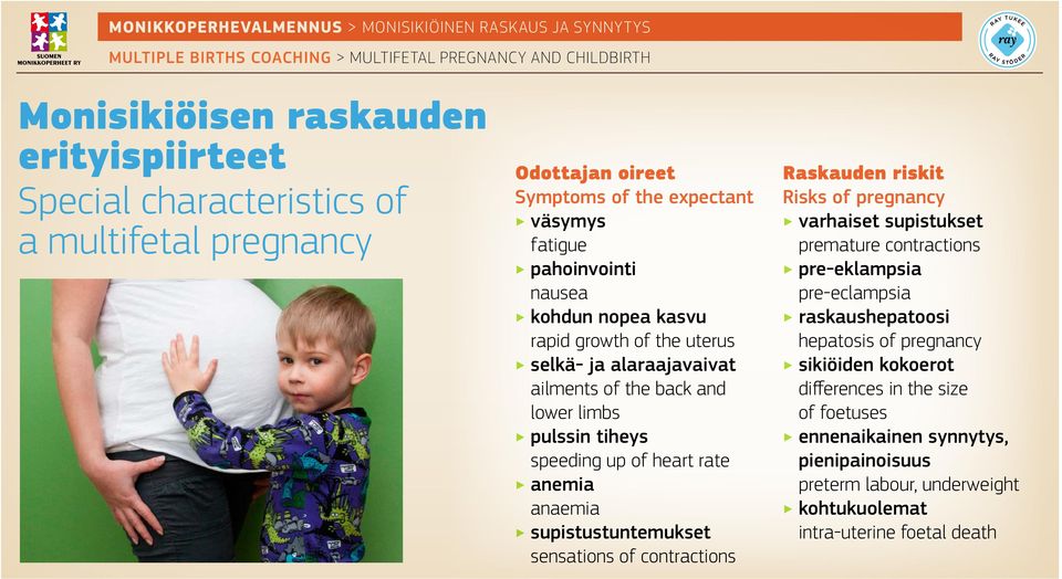 supistustuntemukset sensations of contractions Raskauden riskit Risks of pregnancy varhaiset supistukset premature contractions pre-eklampsia pre-eclampsia raskaushepatoosi