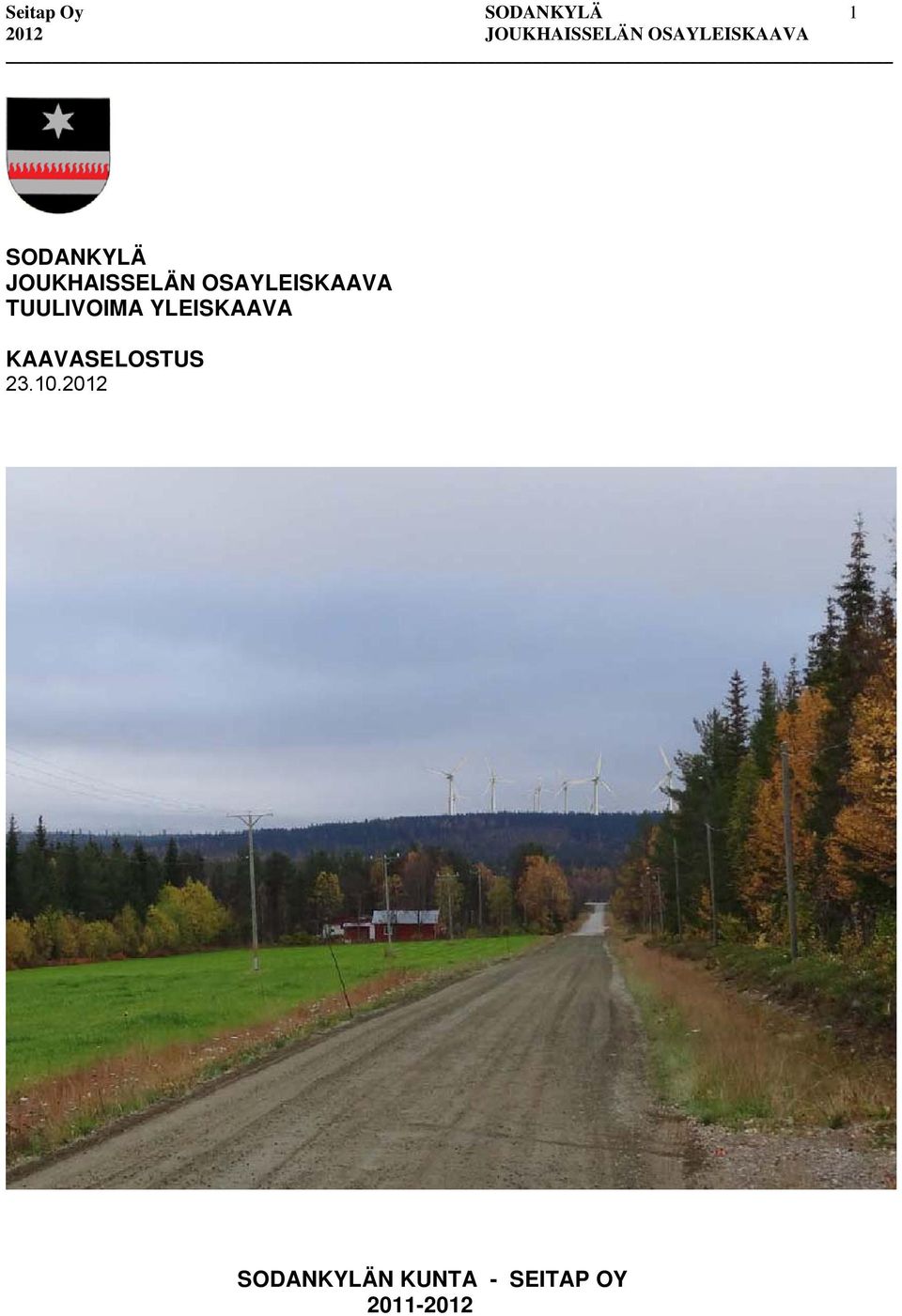 TUULIVOIMA YLEISKAAVA KAAVASELOSTUS