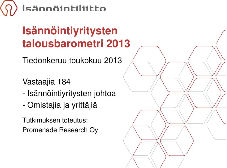 Isännöintiyritysten johtoa - Omistajia ja