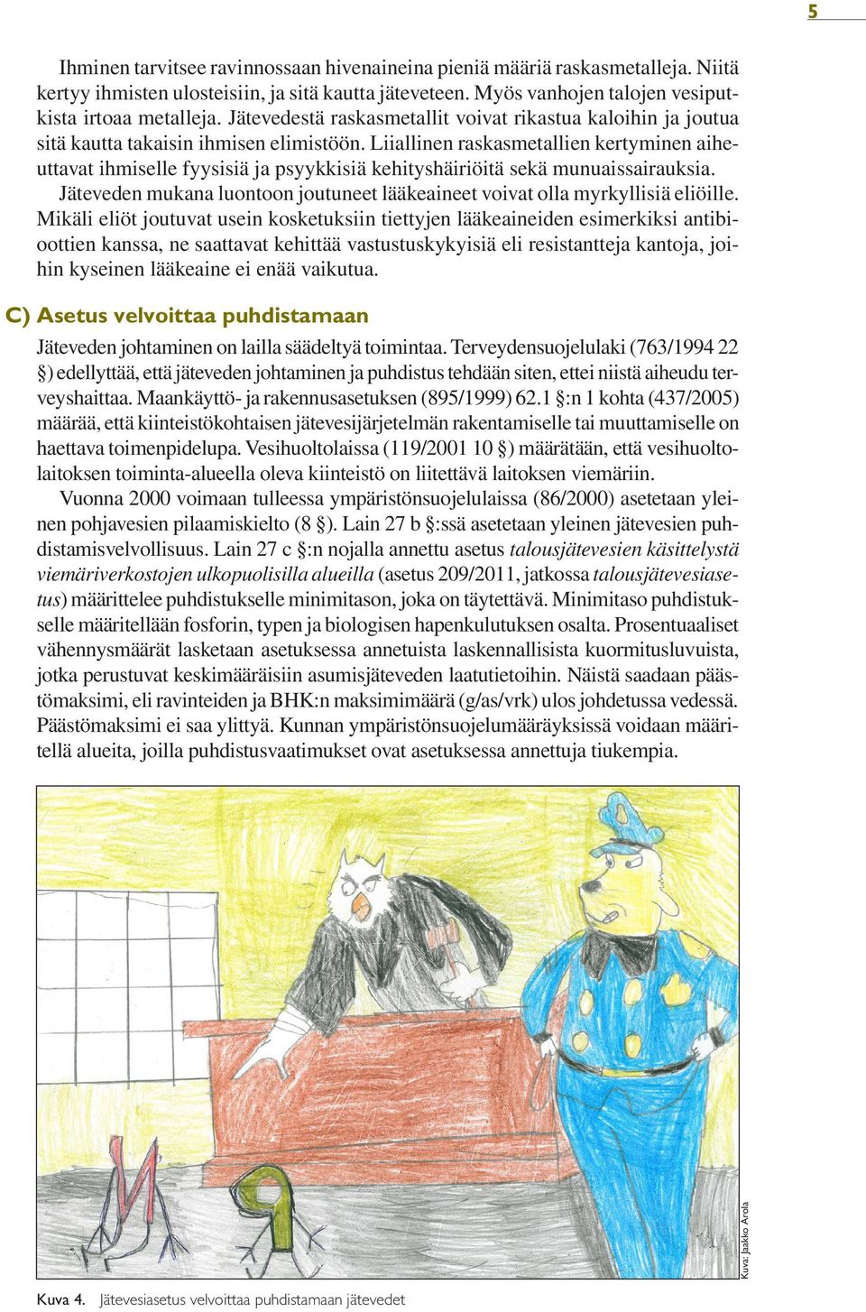 Liiallinen raskasmetallien kertyminen aiheuttavat ihmiselle fyysisiä ja psyykkisiä kehityshäiriöitä sekä munuaissairauksia.