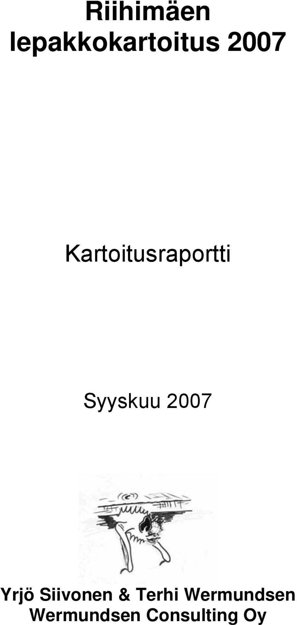 Syyskuu 2007 Yrjö Siivonen &
