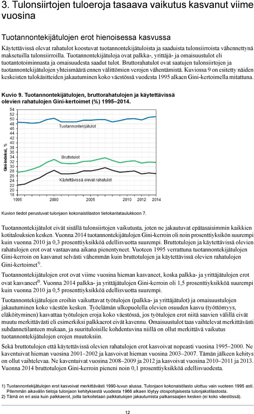 Bruttorahatulot ovat saatujen tulonsiirtojen ja tuotannontekijätulojen yhteismäärä ennen välittömien verojen vähentämistä.