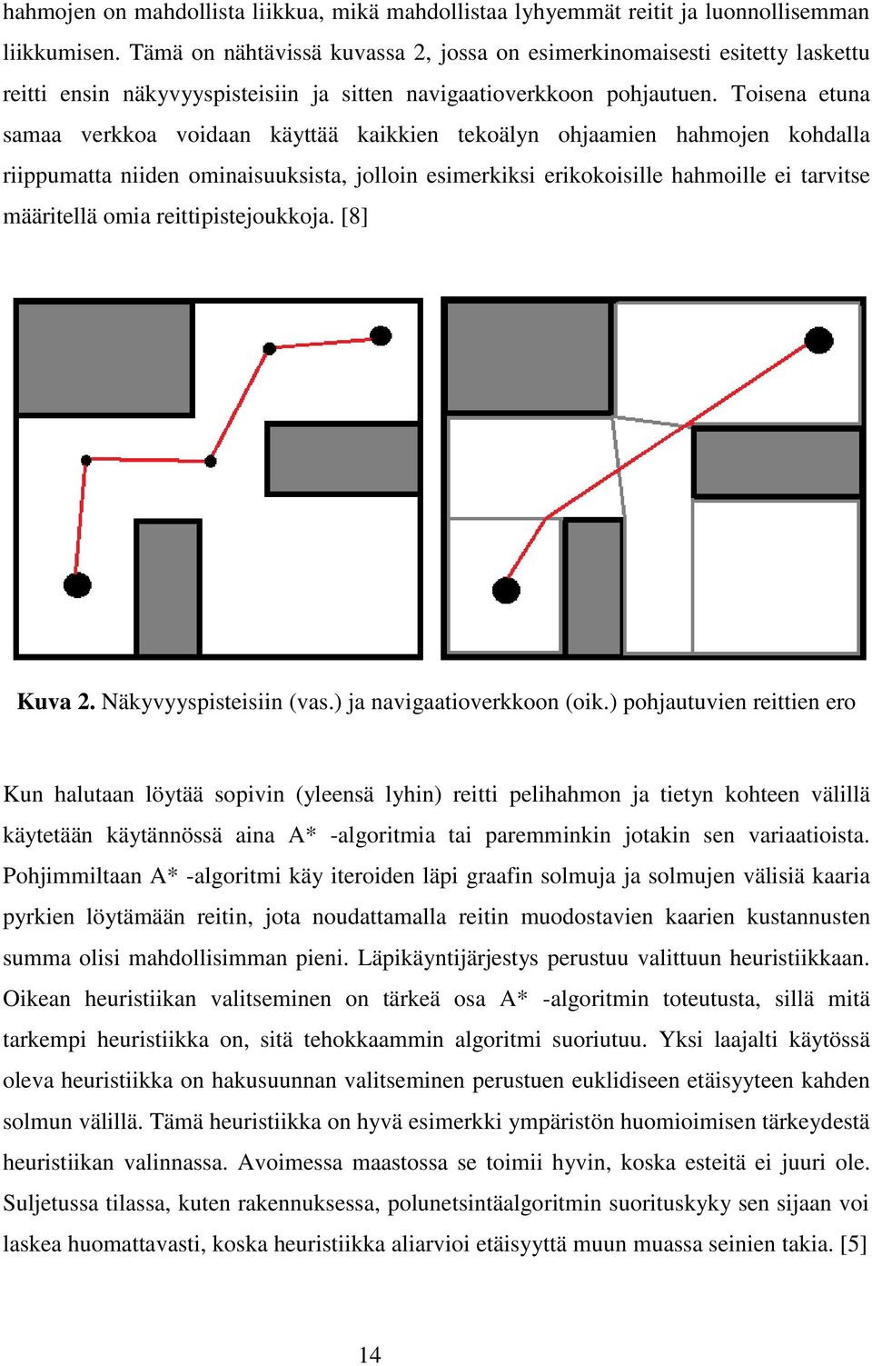 Toisena etuna samaa verkkoa voidaan käyttää kaikkien tekoälyn ohjaamien hahmojen kohdalla riippumatta niiden ominaisuuksista, jolloin esimerkiksi erikokoisille hahmoille ei tarvitse määritellä omia