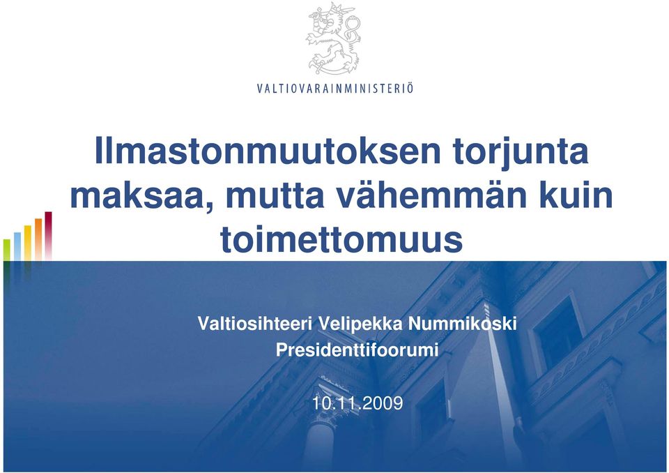 toimettomuus Valtiosihteeri