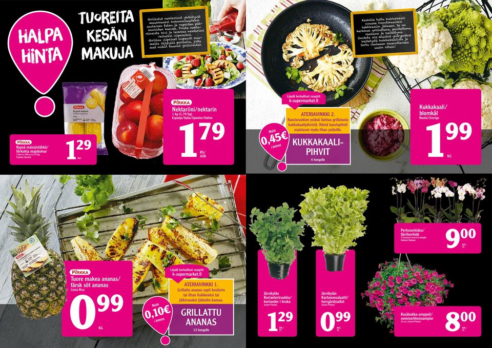 na herkkua grillattu ttynä raakana ja keite ikypäki yl tot Unohda ii mui akaalita ja keitetytä kukk kaunottareen tartu vaaleaan uuin ottein!