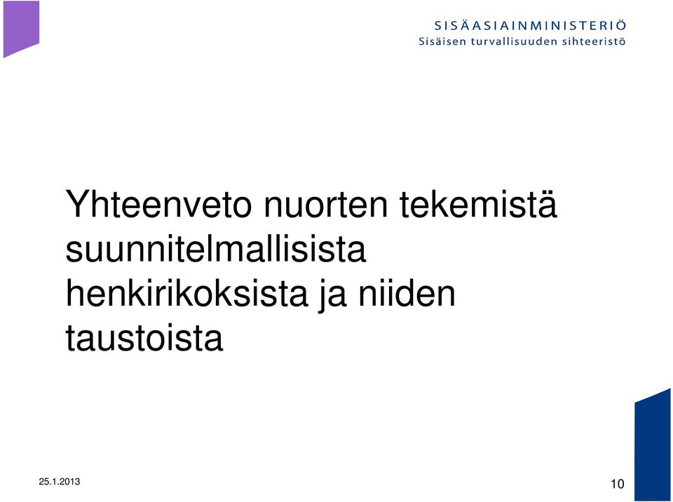 suunnitelmallisista