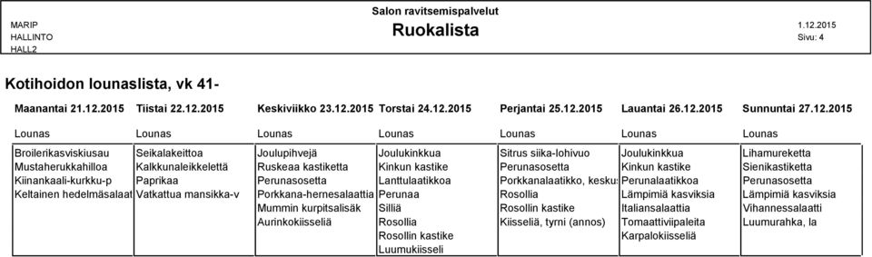 2015 Torstai 24.12.