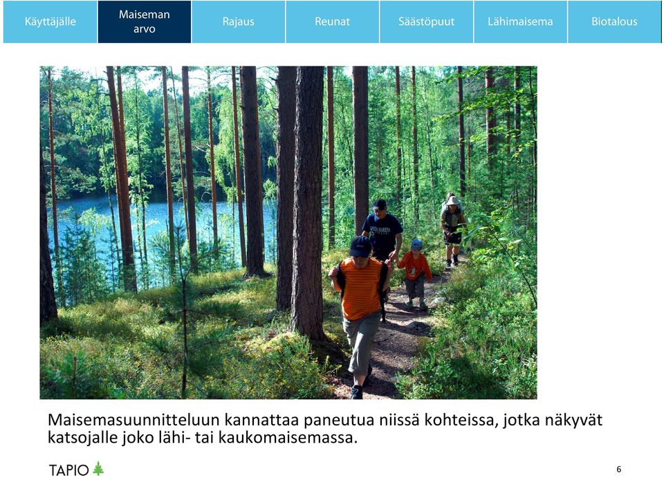 kohteissa, jotka näkyvät