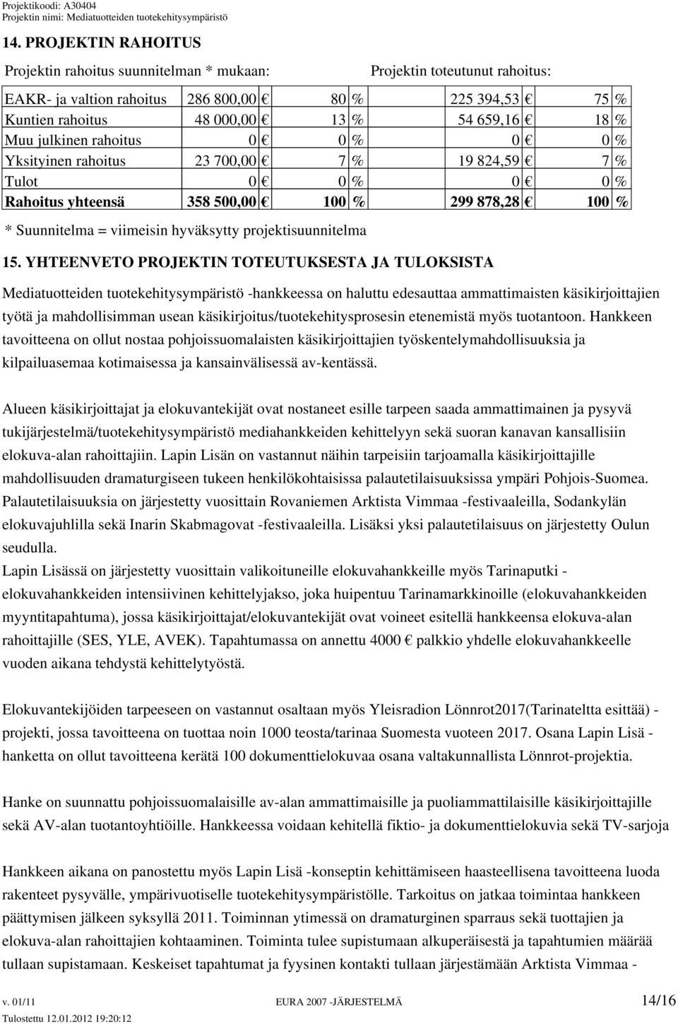 projektisuunnitelma 15.