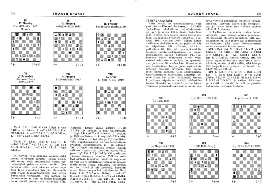 Tsekkiläisen shakkiliiton toimeksiannosta on juuri julkaistu 4:30 tehtävän kokoelma, joka edustaa noin puolta hänen tuotannostaan.