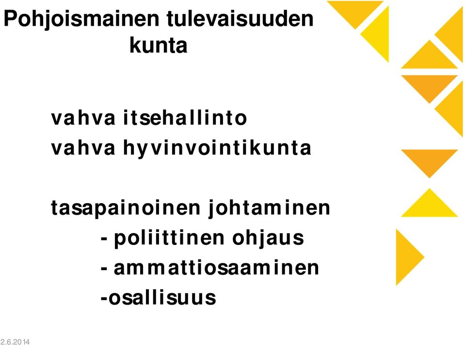 hyvinvointikunta tasapainoinen