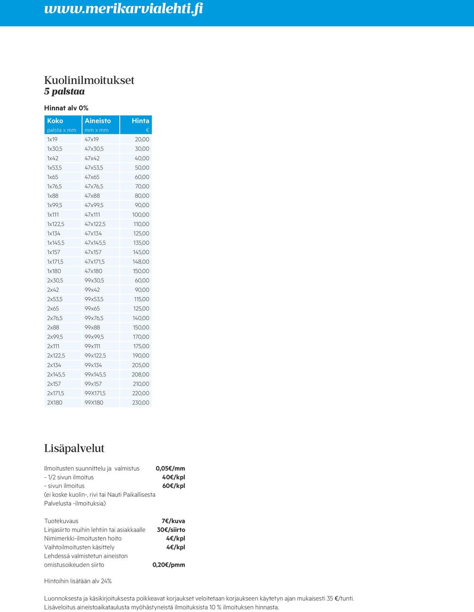 99x42 90,00 2x53,5 99x53,5 115,00 2x65 99x65 125,00 2x76,5 99x76,5 140,00 2x88 99x88 150,00 2x99,5 99x99,5 170,00 2x111 99x111 175,00 2x122,5 99x122,5 190,00 2x134 99x134 205,00 2x145,5 99x145,5