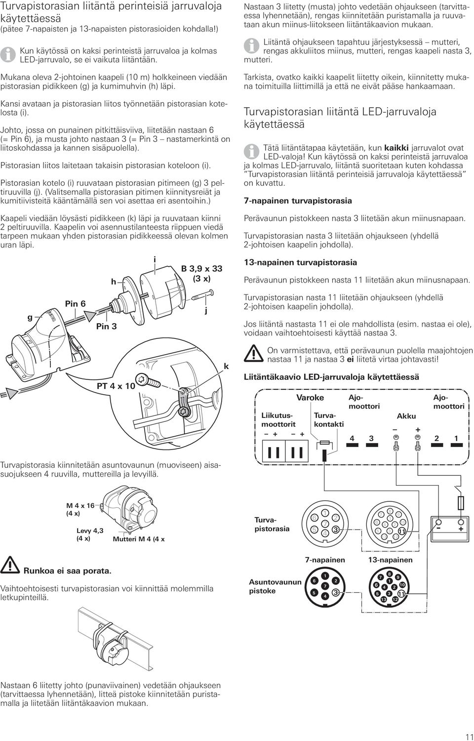 Mover TE R4. Käyttöohje Asennusohje Säilytä autossa! - PDF Ilmainen lataus