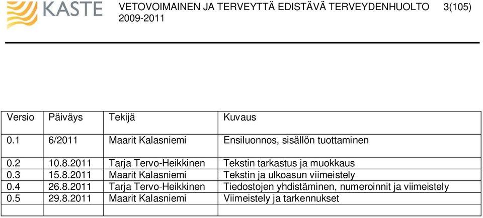211 Tarja Tervo-Heikkinen Tekstin tarkastus ja muokkaus.3 15.8.