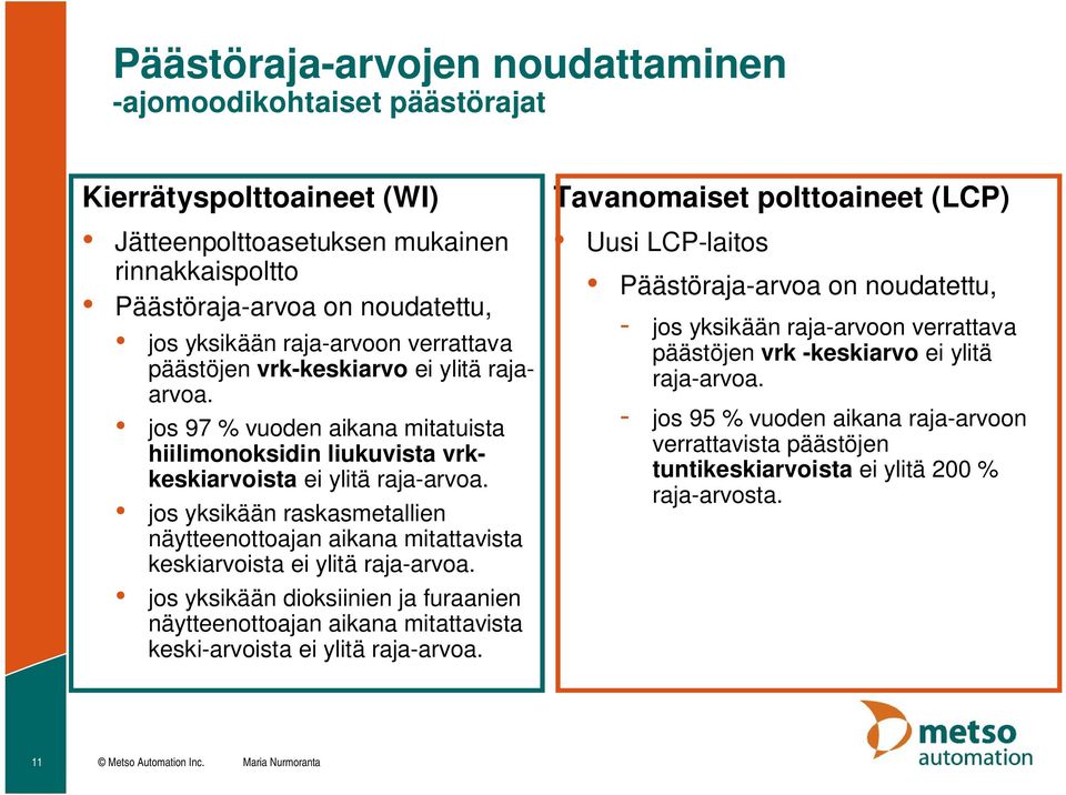 jos yksikään raskasmetallien näytteenottoajan aikana mitattavista keskiarvoista ei ylitä raja-arvoa.