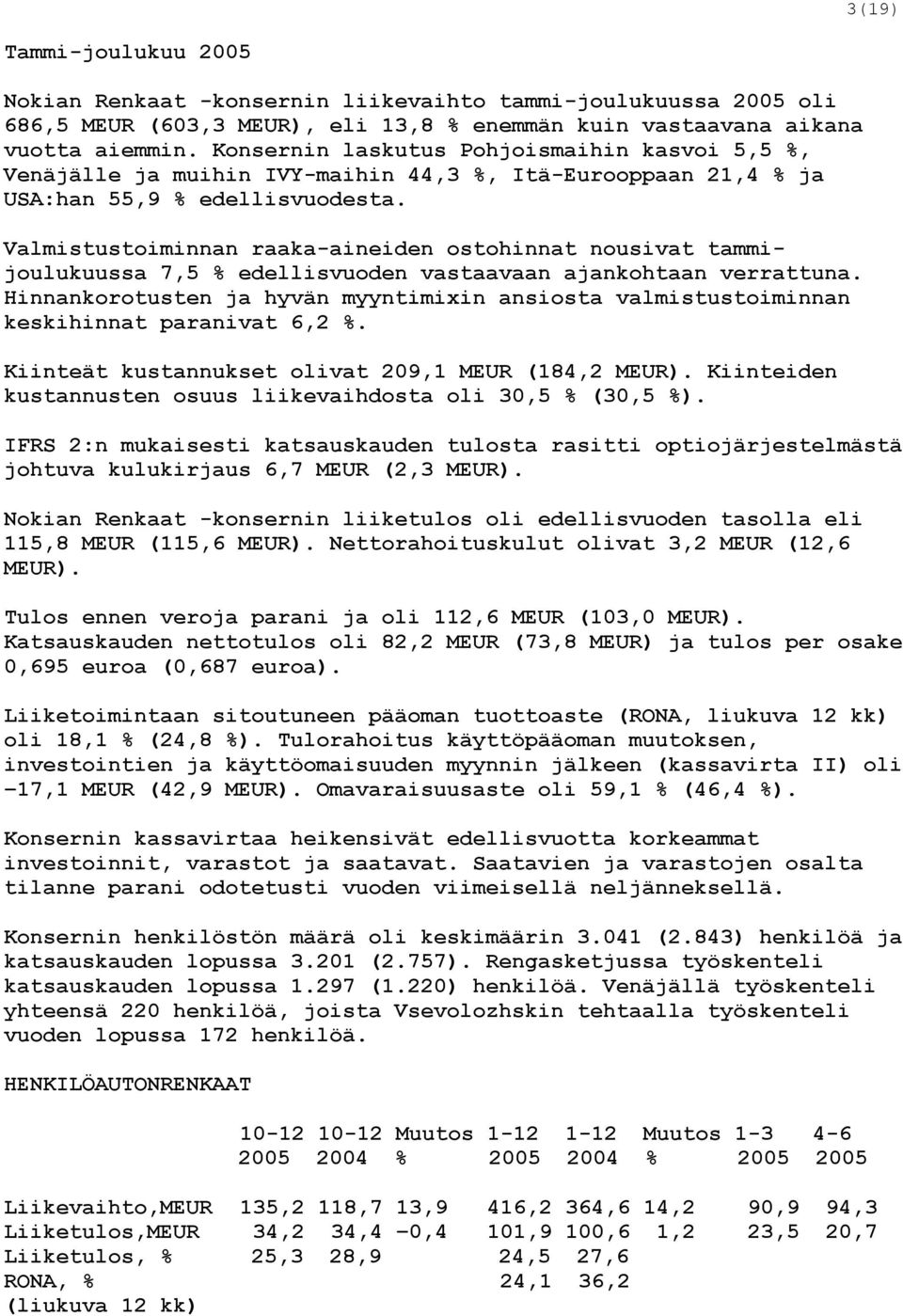 Valmistustoiminnan raaka-aineiden ostohinnat nousivat tammijoulukuussa 7,5 % edellisvuoden vastaavaan ajankohtaan verrattuna.