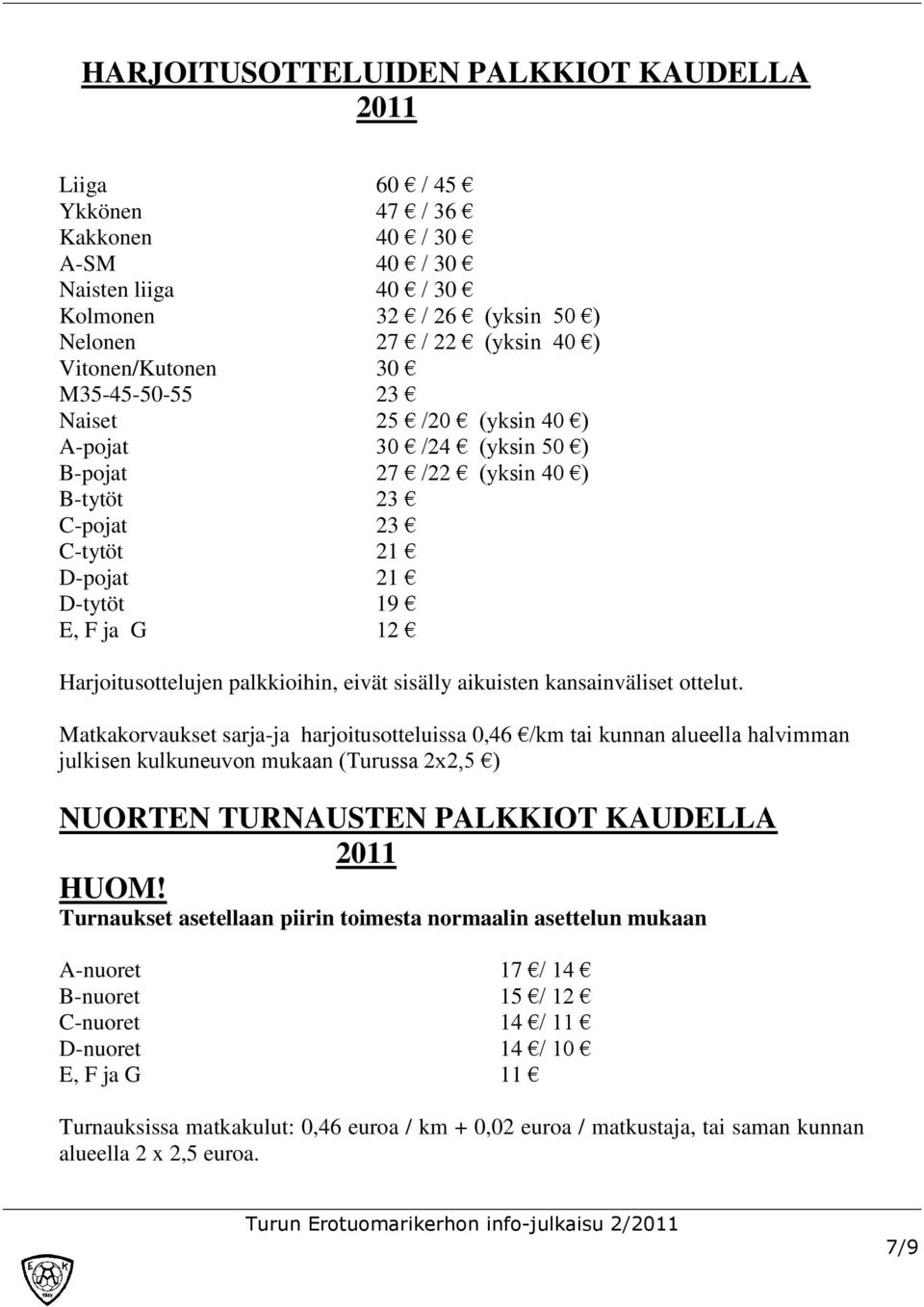 eivät sisälly aikuisten kansainväliset ottelut.