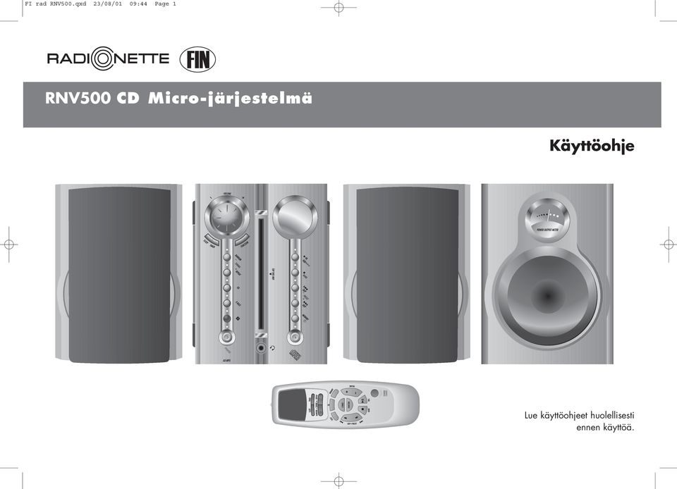 RNV500 CD Micro-järjestelmä