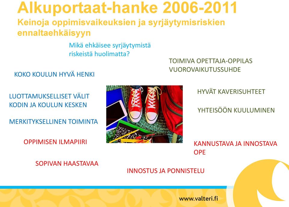 TOIMIVA OPETTAJA-OPPILAS VUOROVAIKUTUSSUHDE LUOTTAMUKSELLISET VÄLIT KODIN JA KOULUN KESKEN