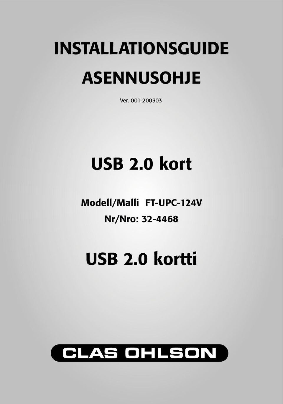 001-200303 USB 2.