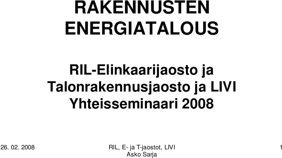 RIL-Elinkaarijaosto ja