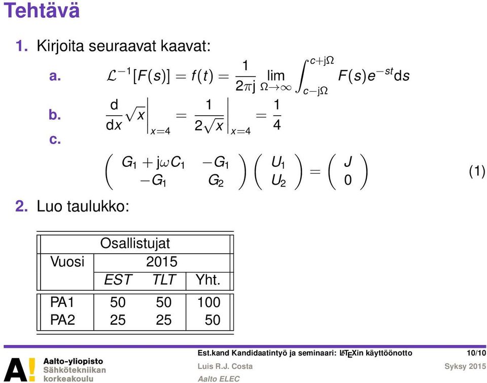 x = 1 x=4 4 c. 2.