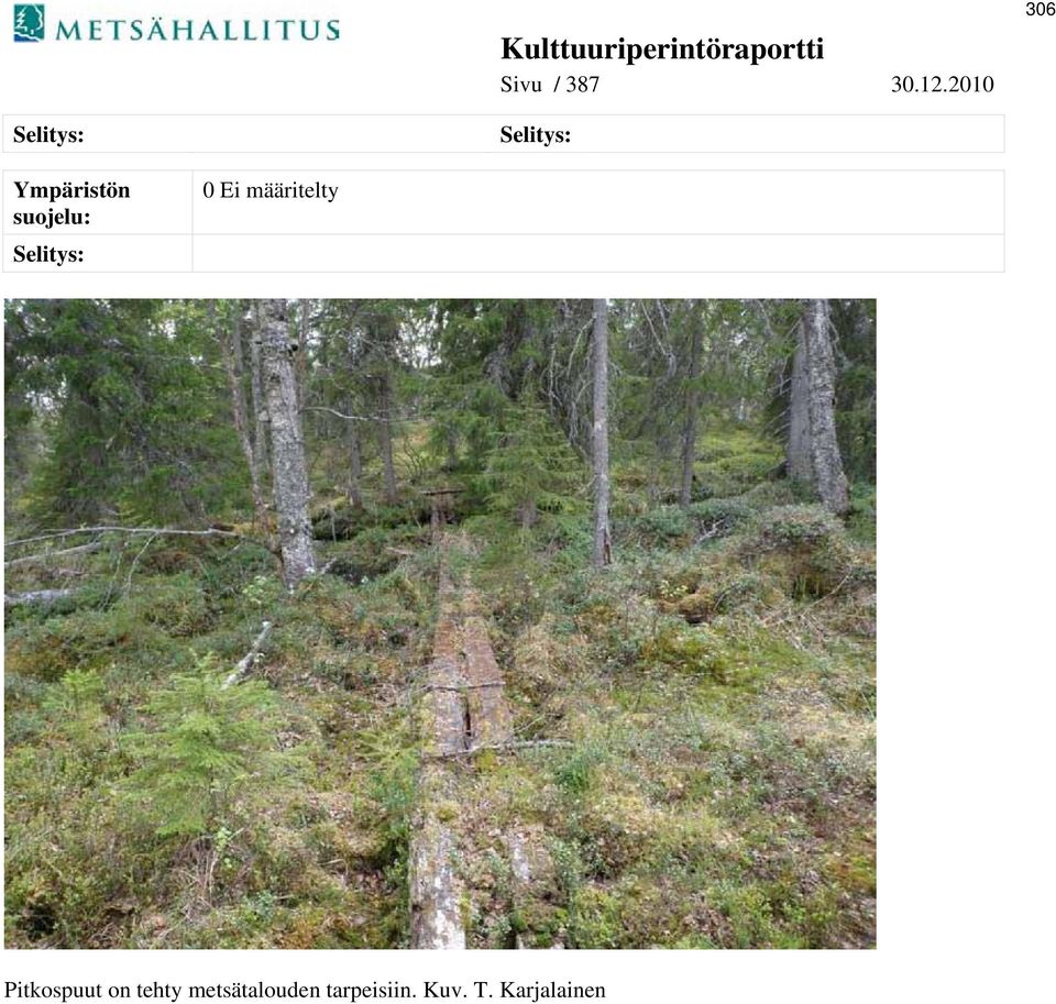 on tehty metsätalouden