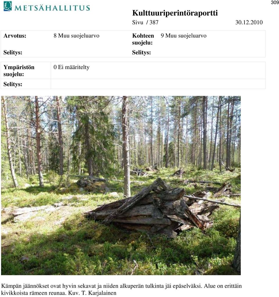 sekavat ja niiden alkuperän tulkinta jäi epäselväksi.