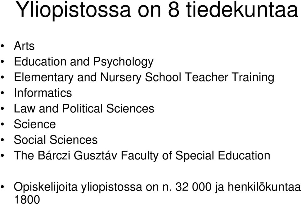 Political Sciences Science Social Sciences The Bárczi Gusztáv Faculty