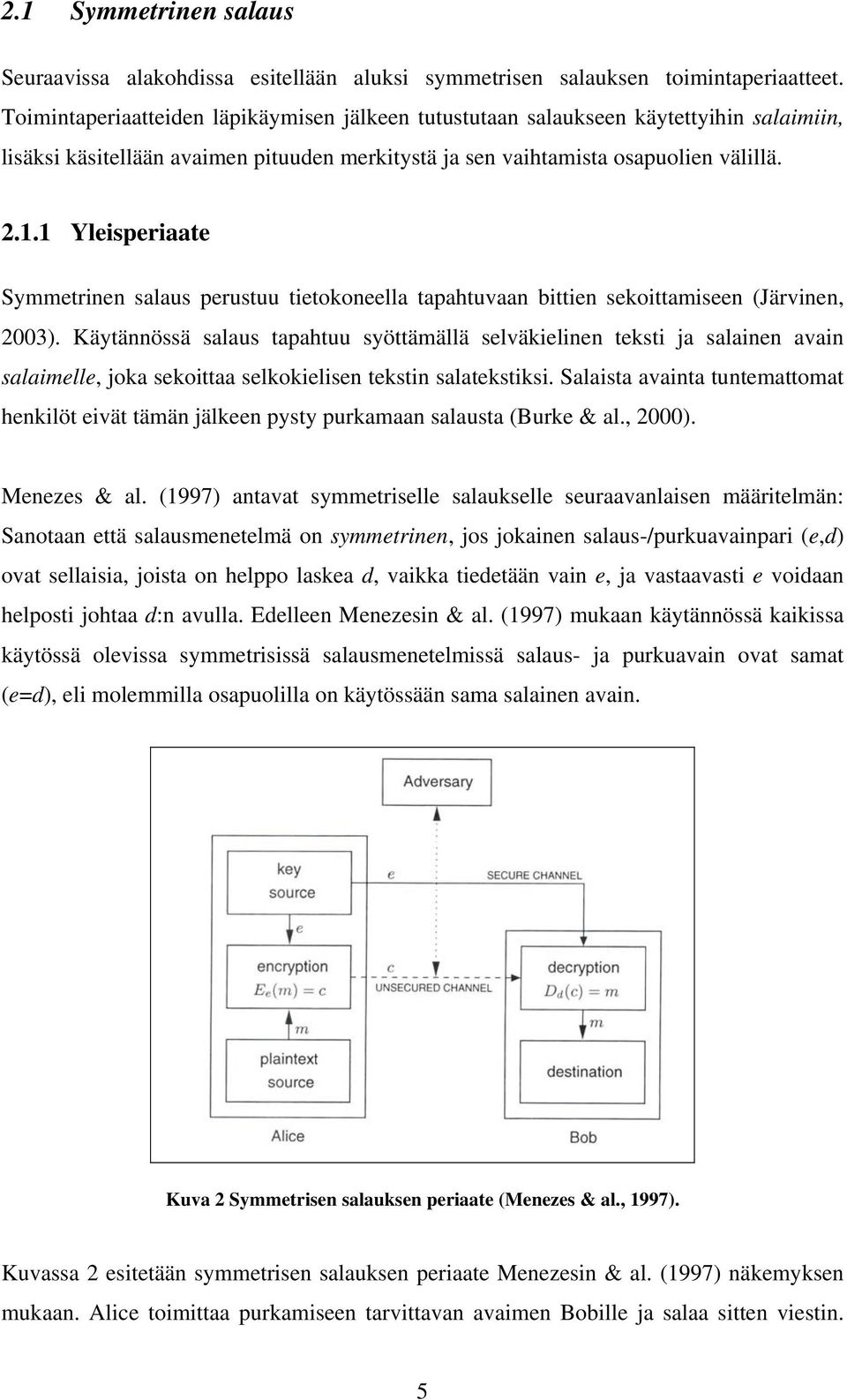 1 Yleisperiaate Symmetrinen salaus perustuu tietokoneella tapahtuvaan bittien sekoittamiseen (Järvinen, 2003).