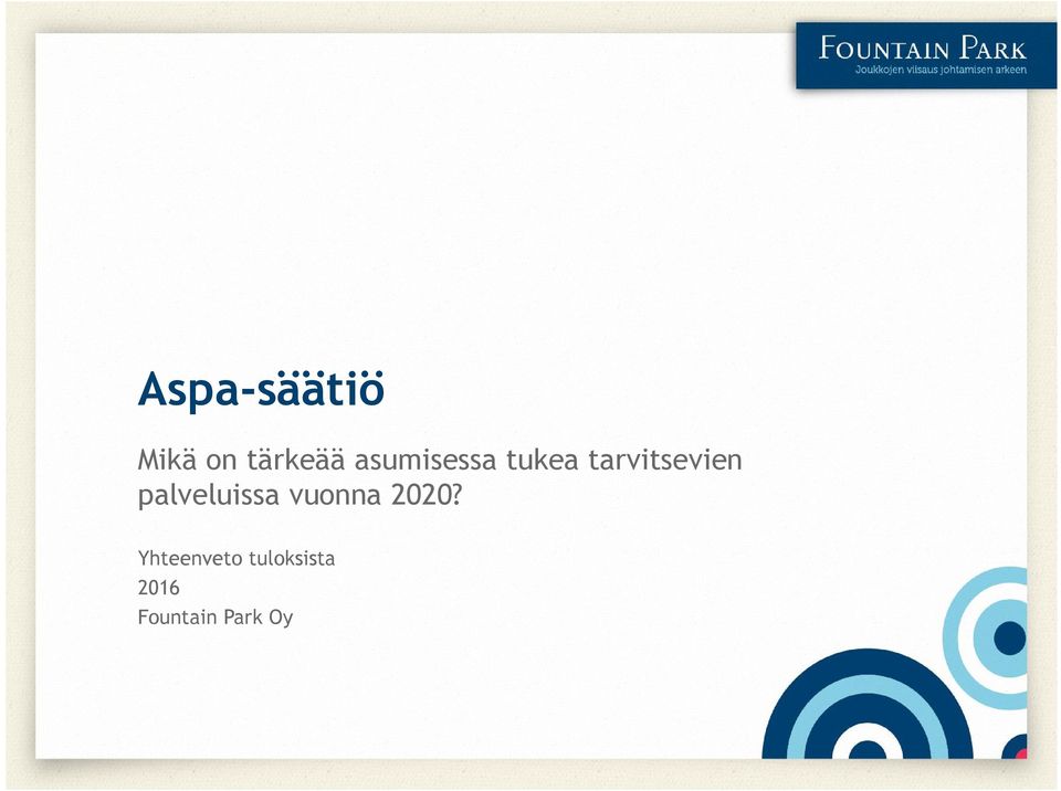 palveluissa vuonna 2020?