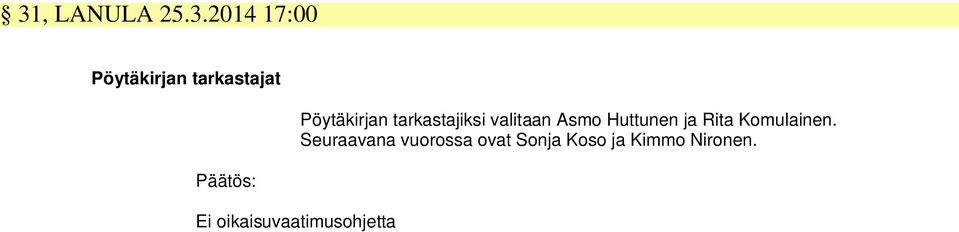 Rita Komulainen.