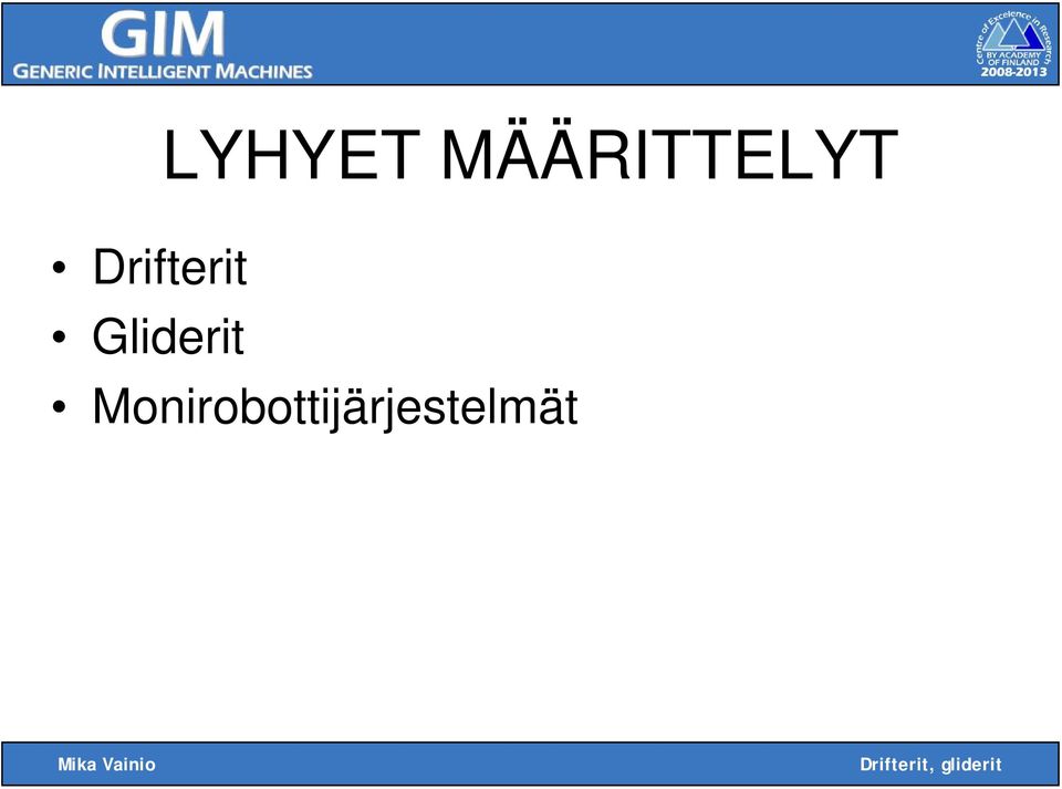 Drifterit
