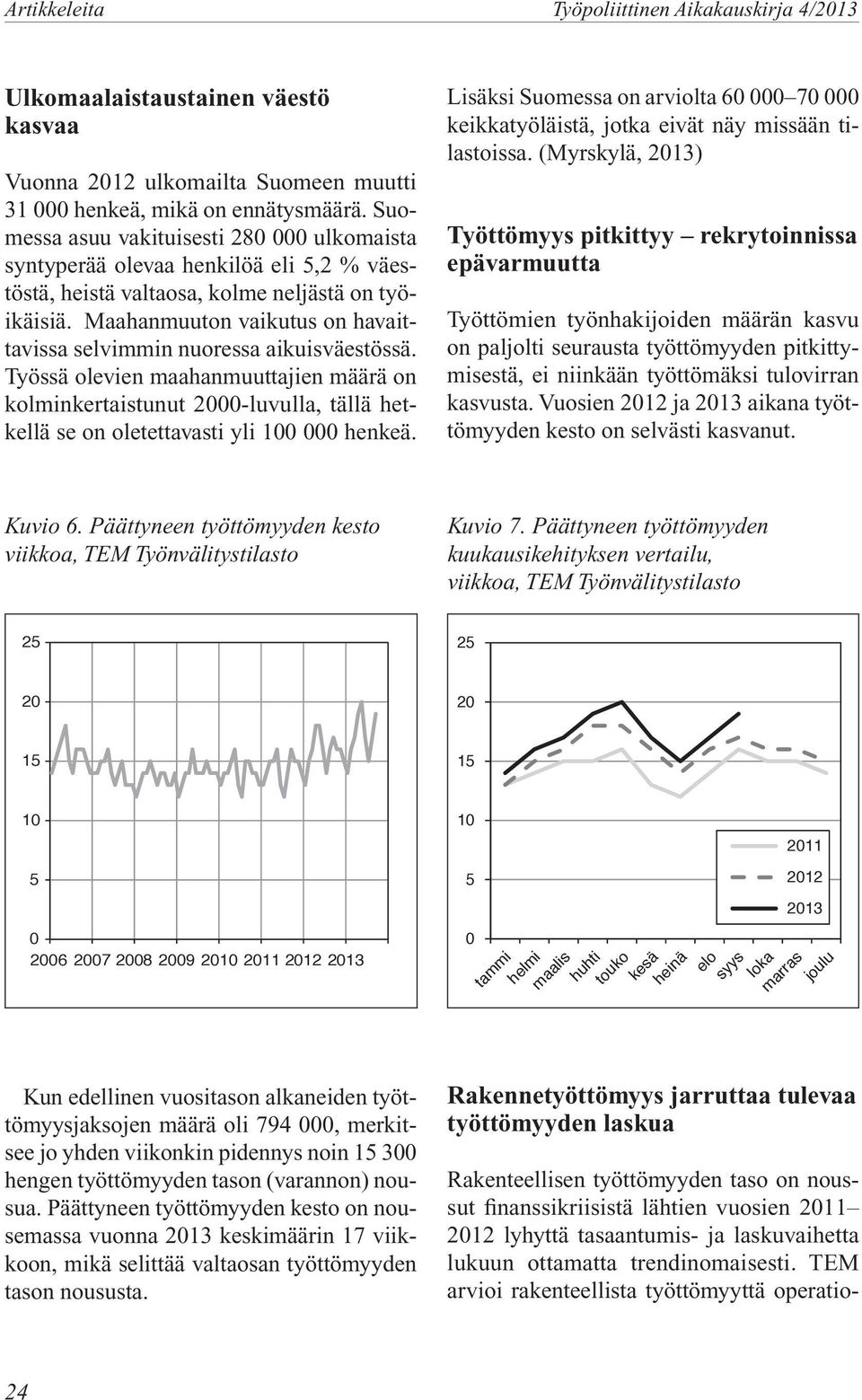 Maahanmuuton vaikutus on havaittavissa selvimmin nuoressa aikuisväestössä.