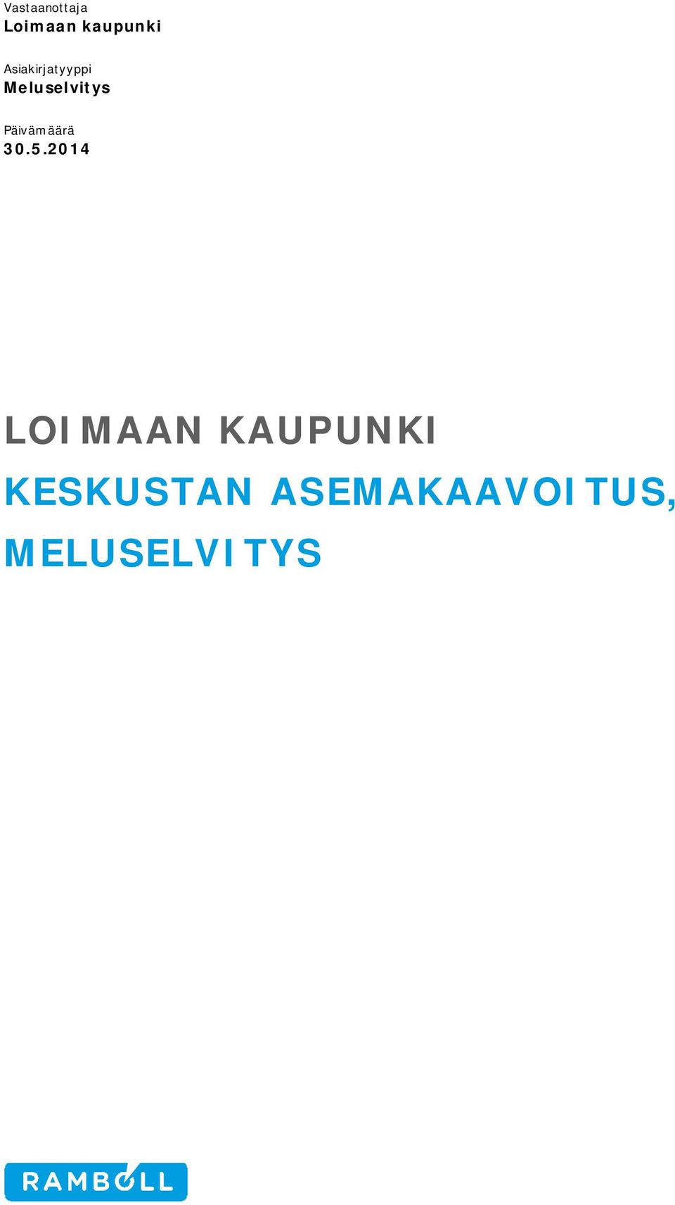 Päivämäärä 30.5.