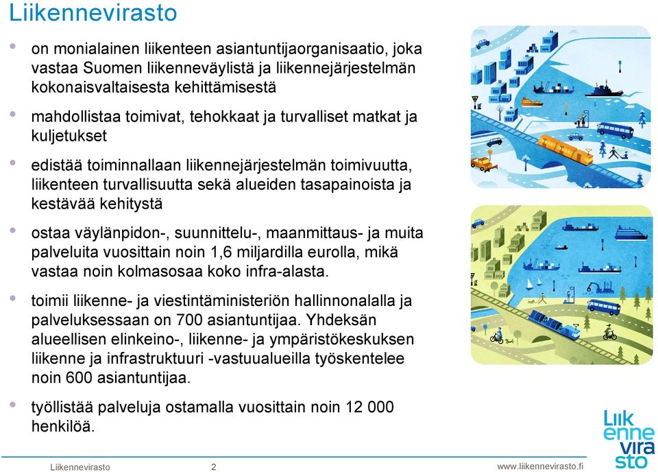 maanmittaus- ja muita palveluita vuosittain noin 1,6 miljardilla eurolla, mikä vastaa noin kolmasosaa koko infra-alasta.