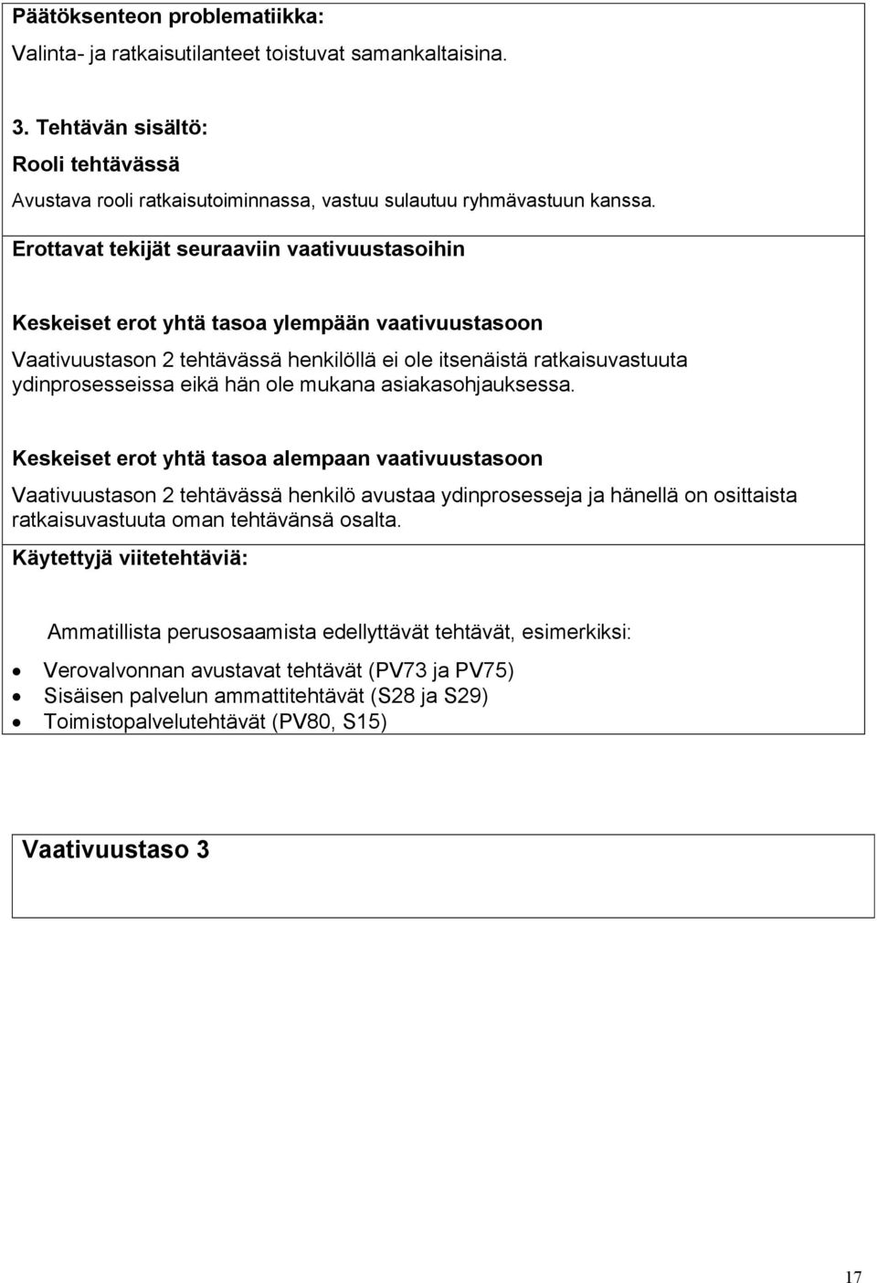 ole mukana asiakasohjauksessa.