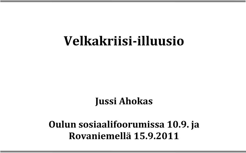 sosiaalifoorumissa 10.