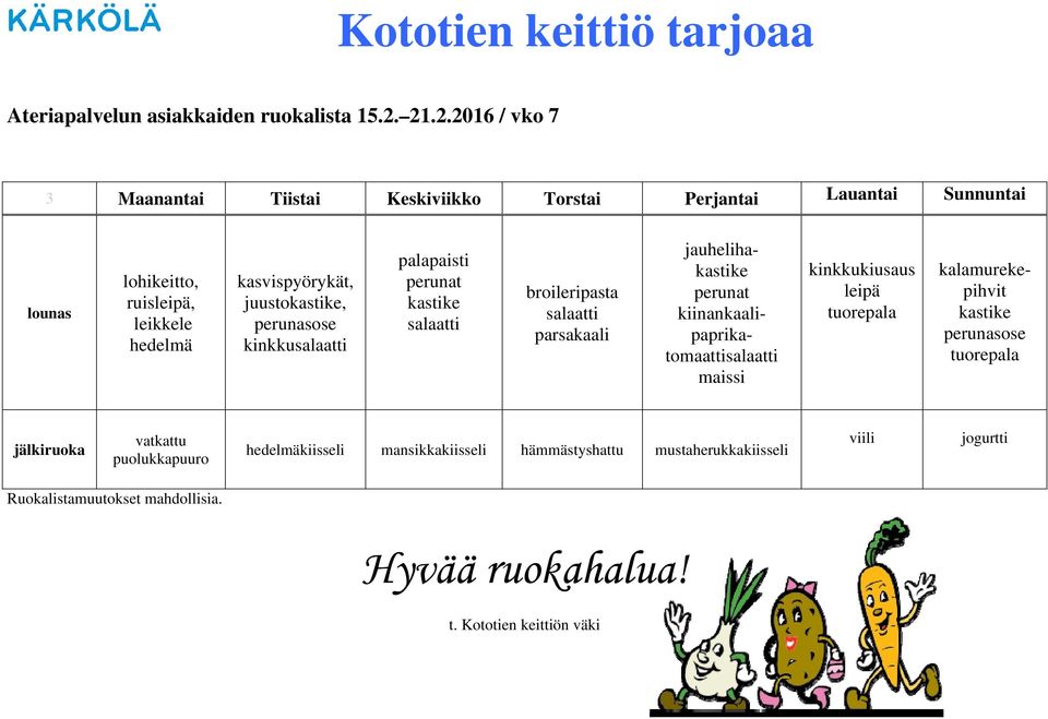 juusto, kinkku palapaisti jauheliha kiinankaalipaprikatomaatti kinkkukiusaus leipä