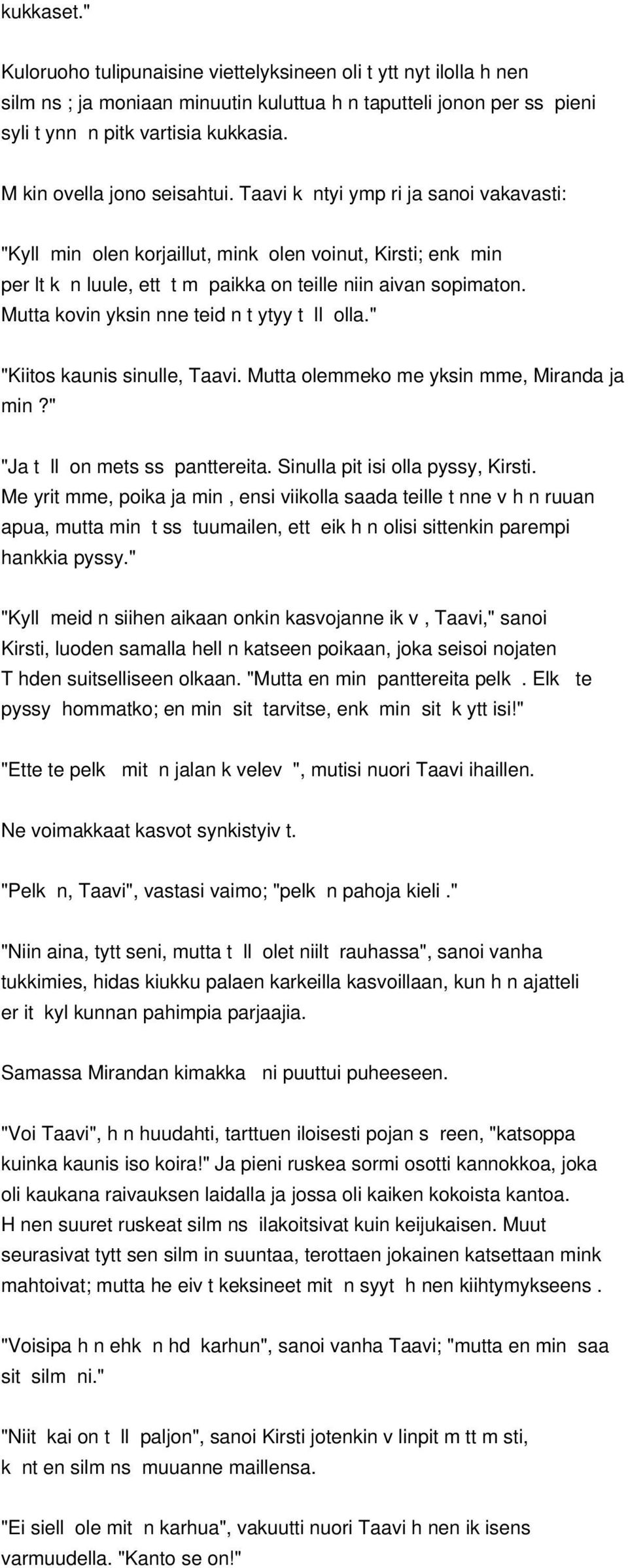 Iso karvainen pusssy