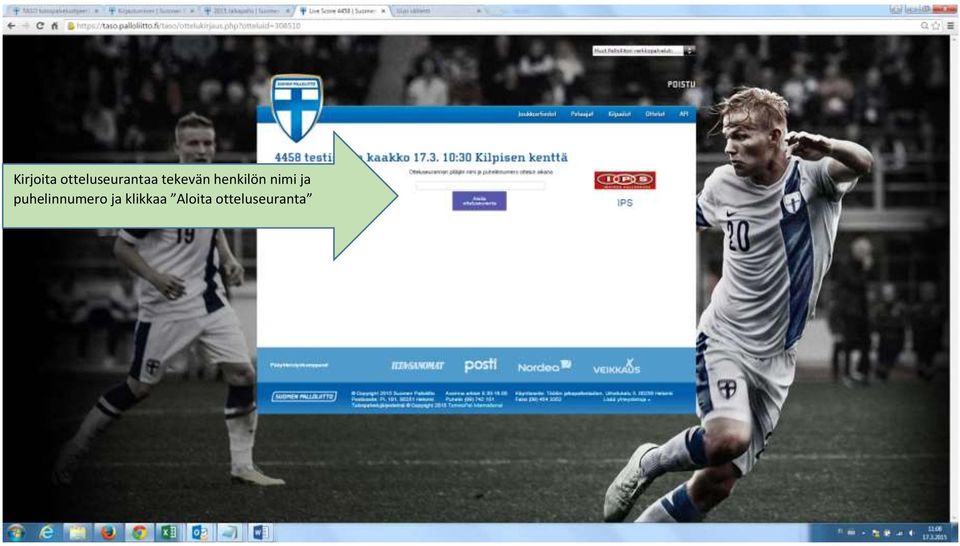henkilön nimi ja