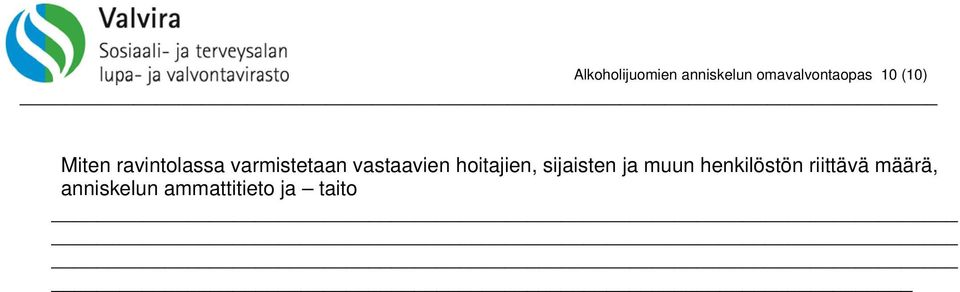 vastaavien hoitajien, sijaisten ja muun