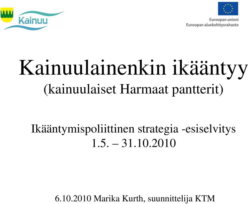 Ikääntymispoliittinen strategia