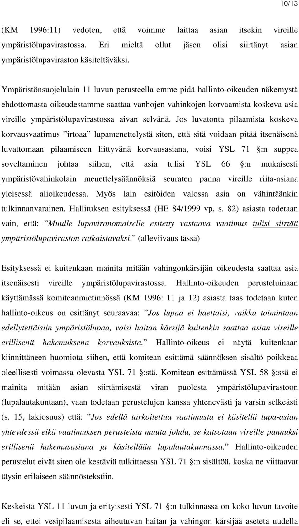 selvänä.