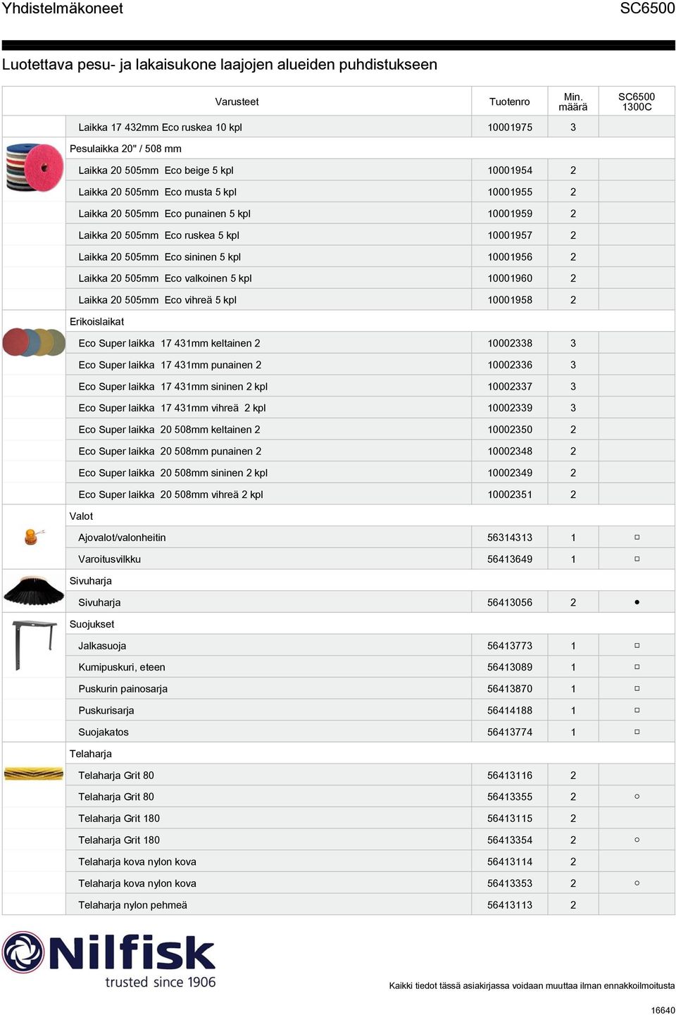 Erikoislaikat Eco Super laikka 17 431mm keltainen 2 10002338 3 Eco Super laikka 17 431mm punainen 2 10002336 3 Eco Super laikka 17 431mm sininen 2 kpl 10002337 3 Eco Super laikka 17 431mm vihreä 2